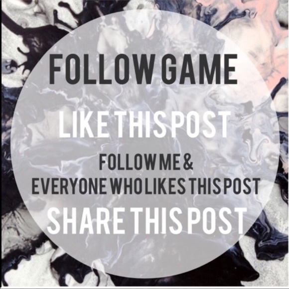 Other - FOLLOW GAME!! 💃💃💃💃